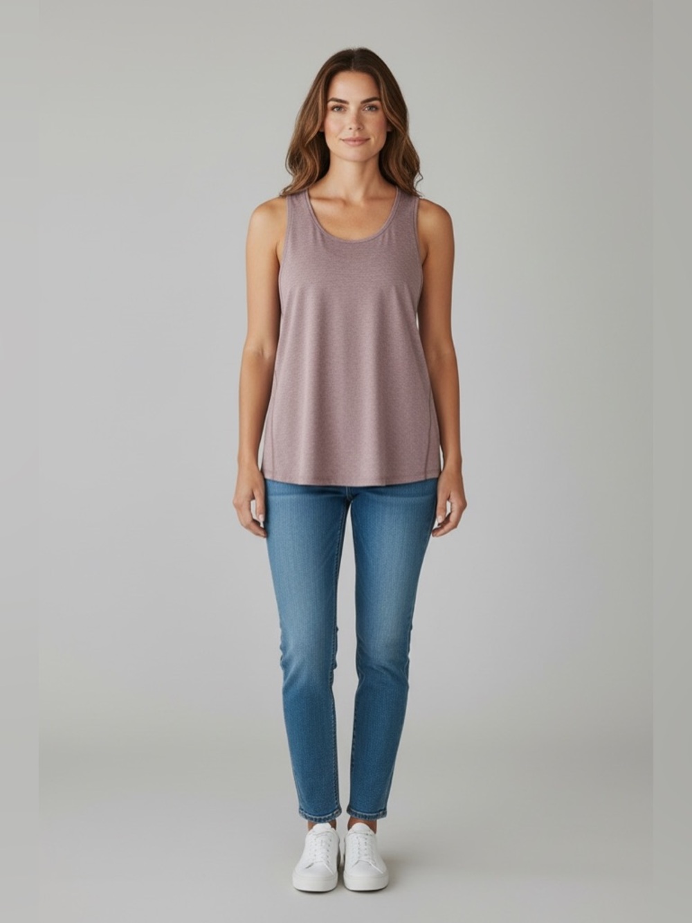 Threads 4 Thought Women’s Athletic Tank Purple Size XL